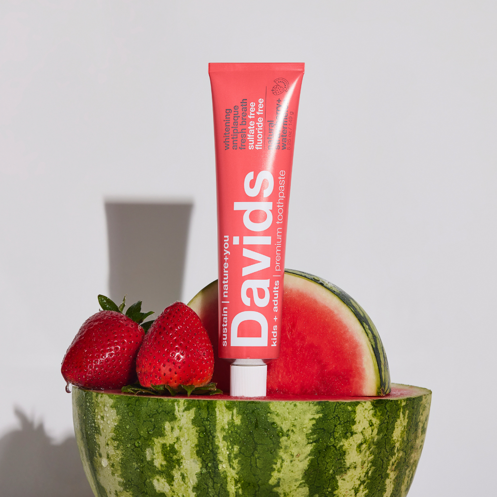 Kids + Adults Strawberry Watermelon Premium Toothpaste