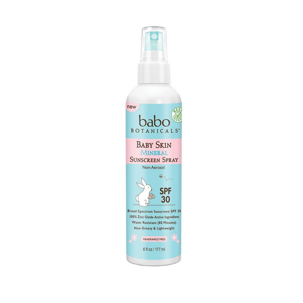 Baby Skin Mineral Sunscreen SPF30 Pump Spray