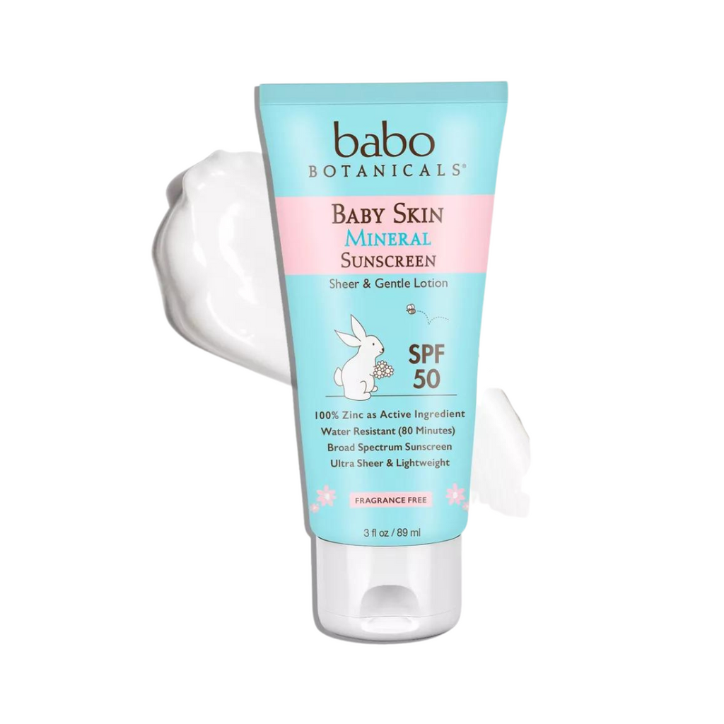Baby Skin Mineral Fragrance Free Sunscreen Lotion SPF50